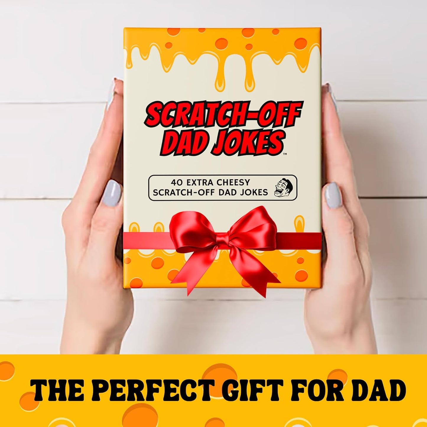 Gifts for Dad - Scratch Off Dad Jokes - Dad Gifts for Fathers Day, Funny Gifts, Dad Birthday Gift, Gifts for Husband, White Elephant Gifts for Adults, Gifts for Men, Cool Stuff - FB058