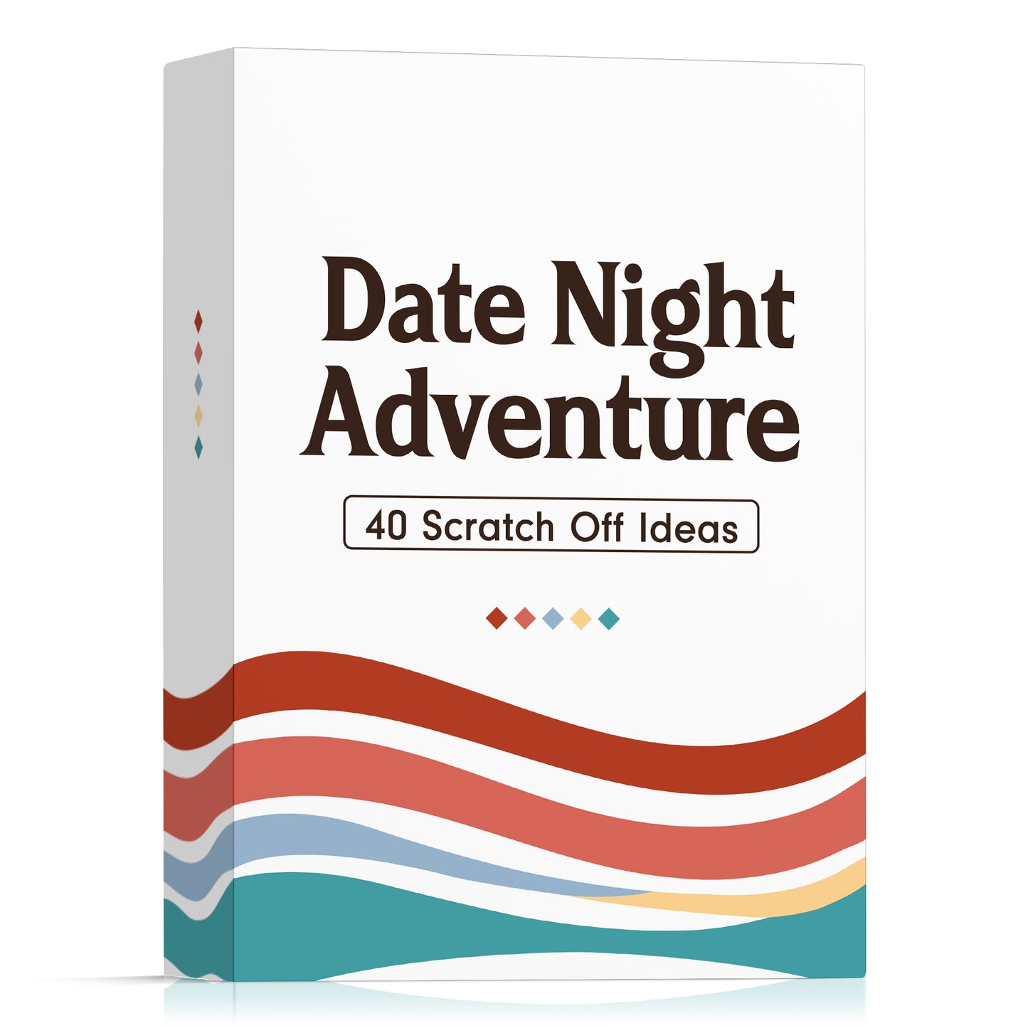 Romantic Couples Gift - Fun & Adventurous Date Night Box - Scratch Off Card Game with Exciting Ideas for Couple: Girlfriend, Boyfriend, Newlywed, Wife or Husband - FB041