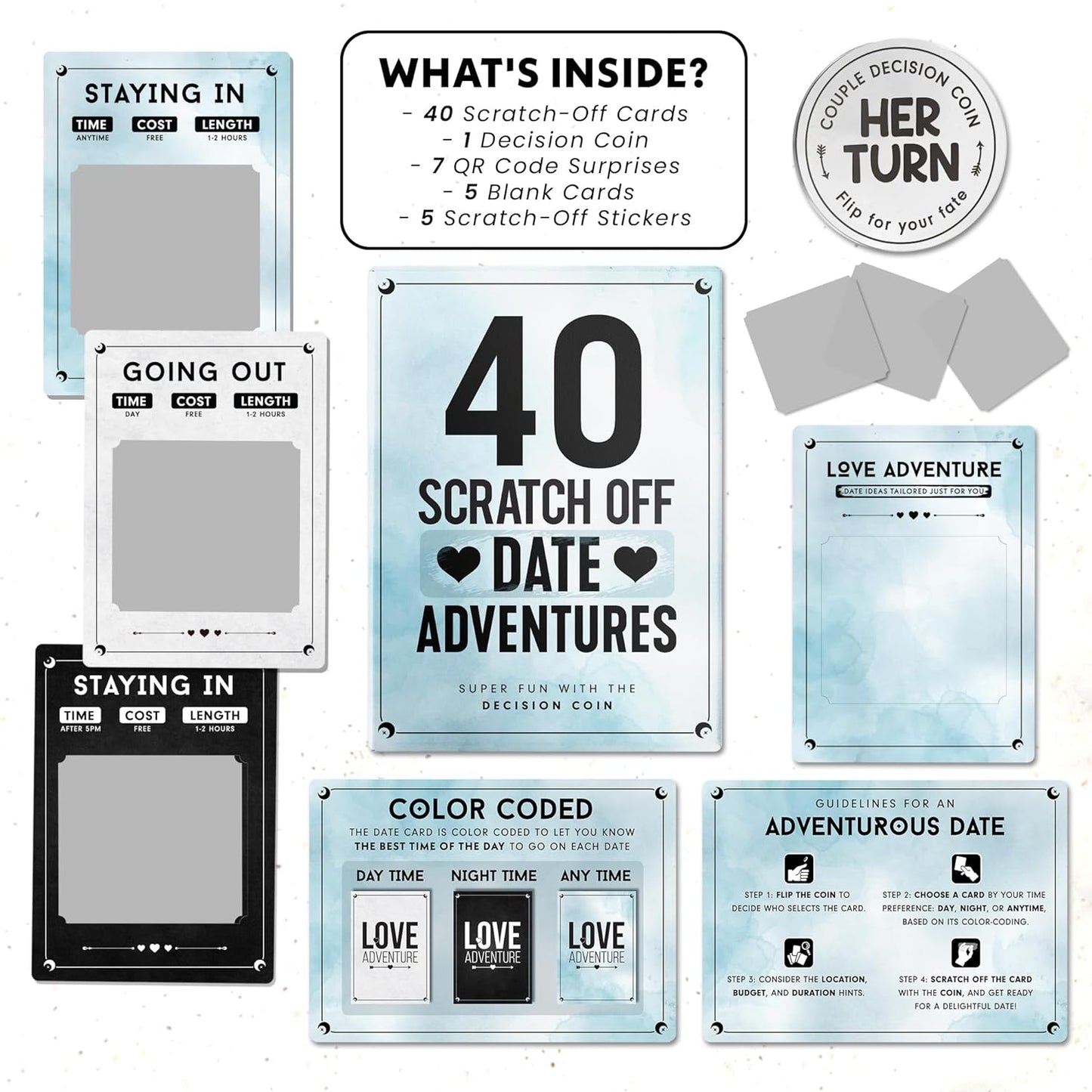 40 Scratch Off Date Adventures