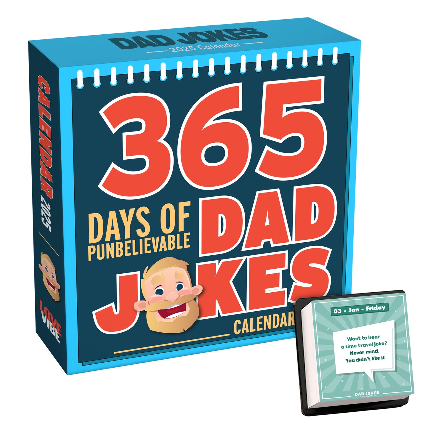 365 Days Of Dad Jokes - 2024 Calendar Vintage