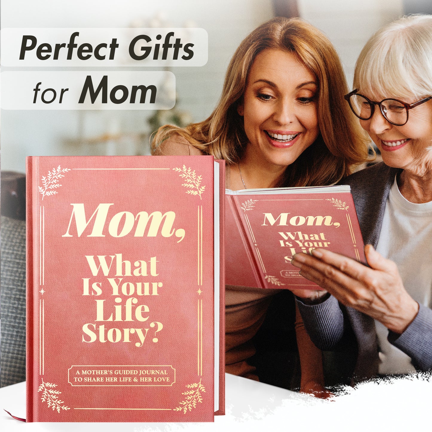 Mom, I Want to Hear Your Story: A Mother’s Guided Journal To Share Her Life & Her Love - FB090