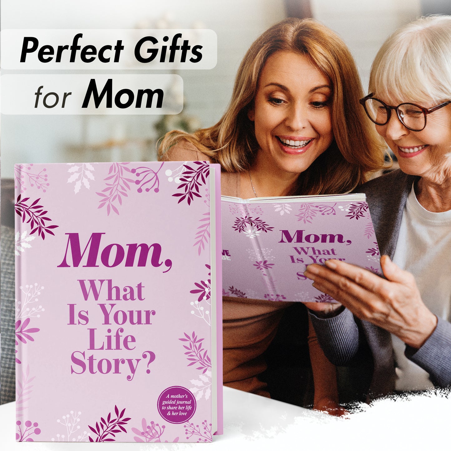 Mom, I Want to Hear Your Story: A Mother’s Guided Journal To Share Her Life & Her Love - FB092