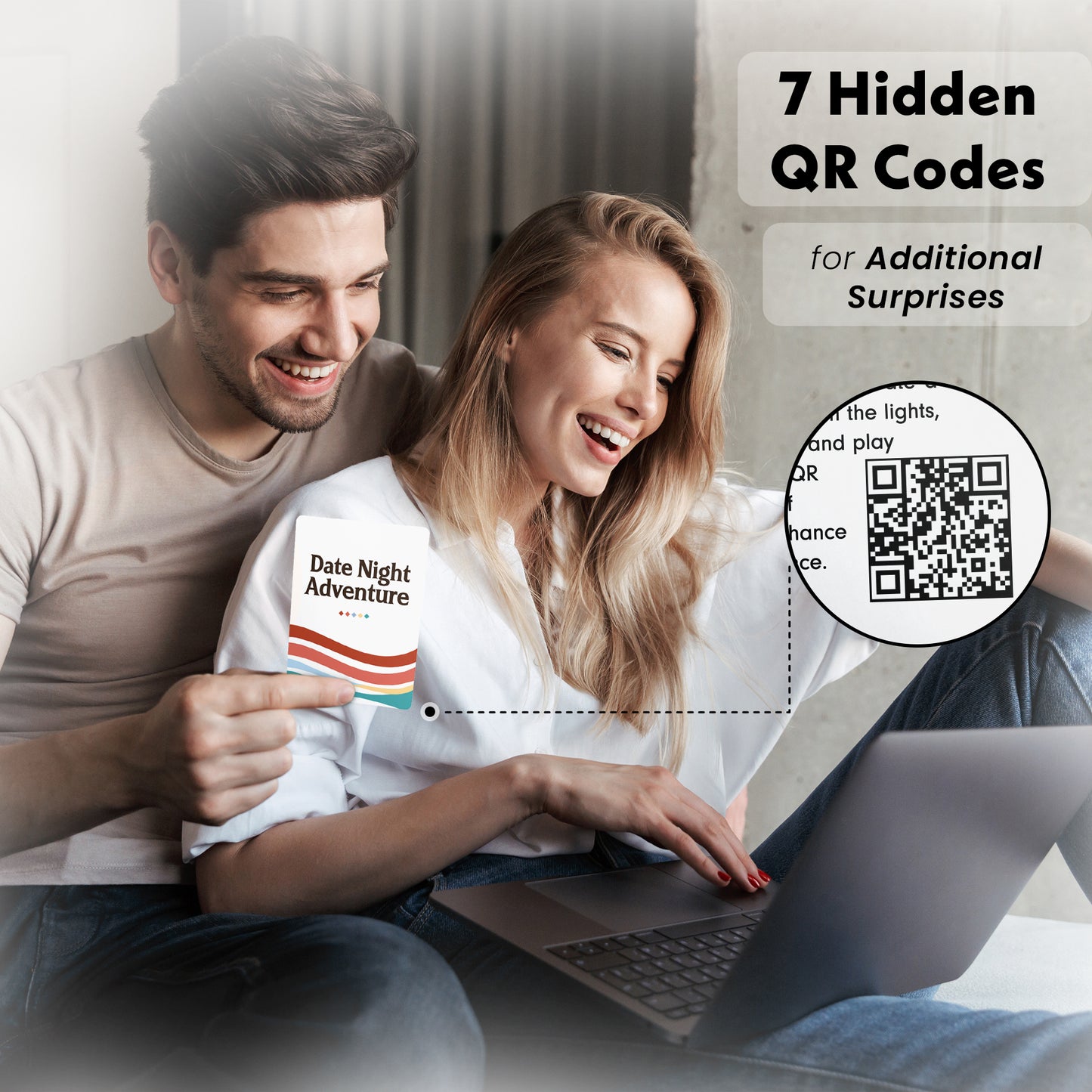 Romantic Couples Gift - Fun & Adventurous Date Night Box - Scratch Off Card Game with Exciting Ideas for Couple: Girlfriend, Boyfriend, Newlywed, Wife or Husband - FB041