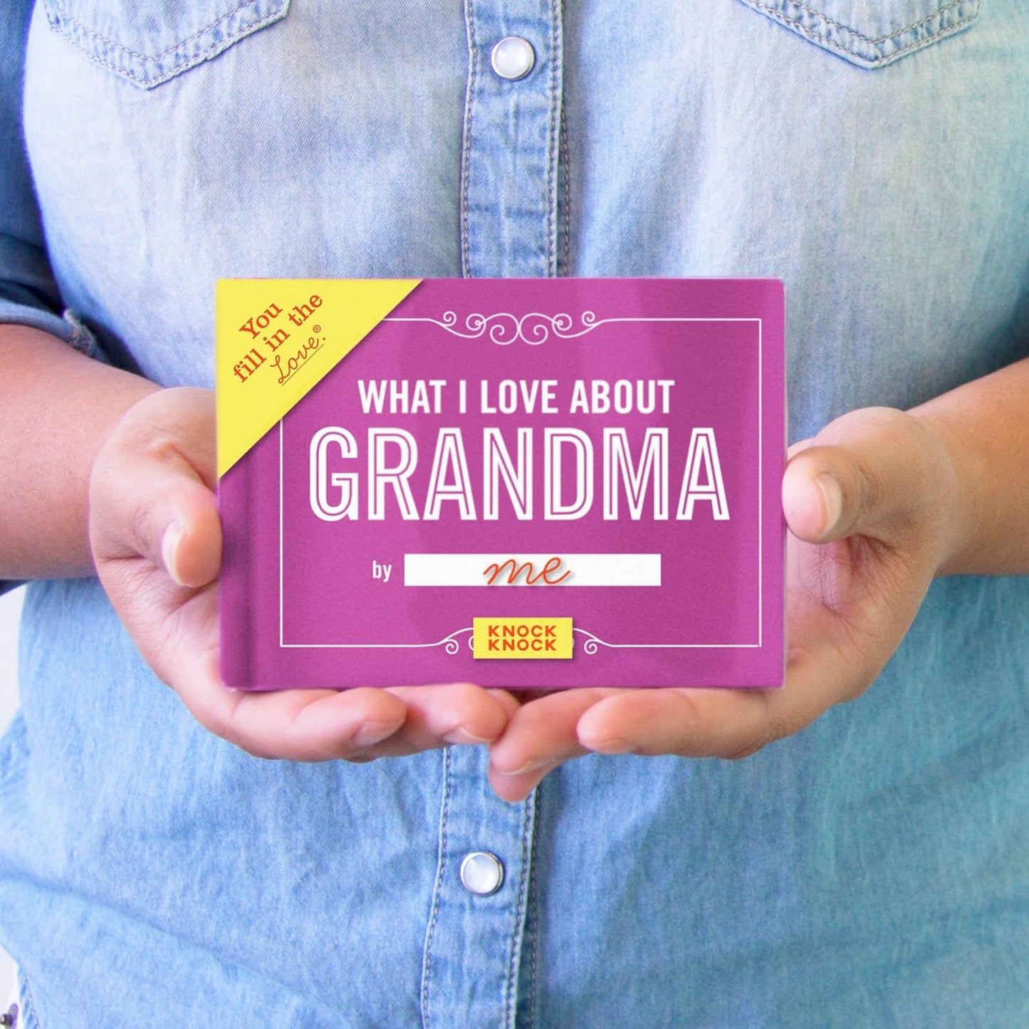 What I Love about Grandma Book - A fun, fill-in-the-blank book