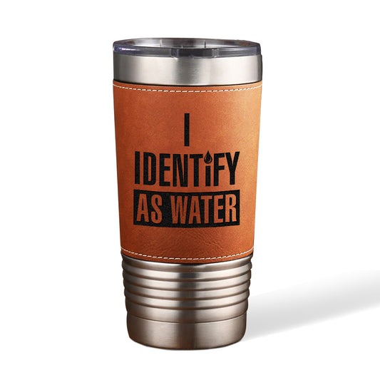 Funny Leather Tumbler For Men