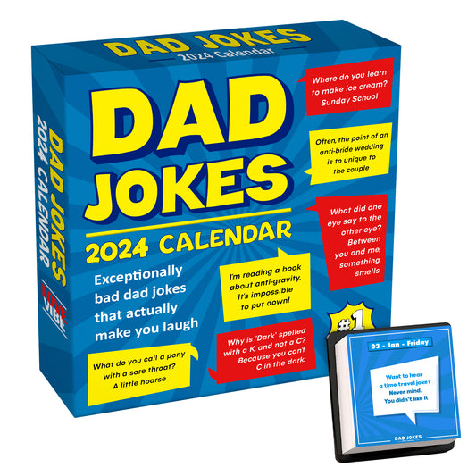 365 Days Of Dad Jokes - 2024 Calendar