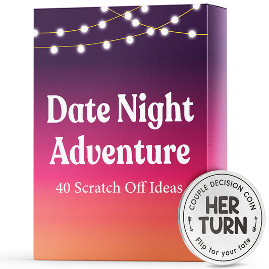 Date Night Adventures - 40 Scratch Off Ideas