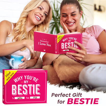 What I Love about Bestie Book - A fun, fill-in-the-blank book